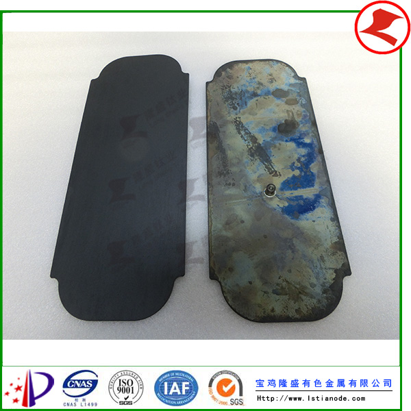 EDI shipped Yuguangdong customers with titanium anode plates