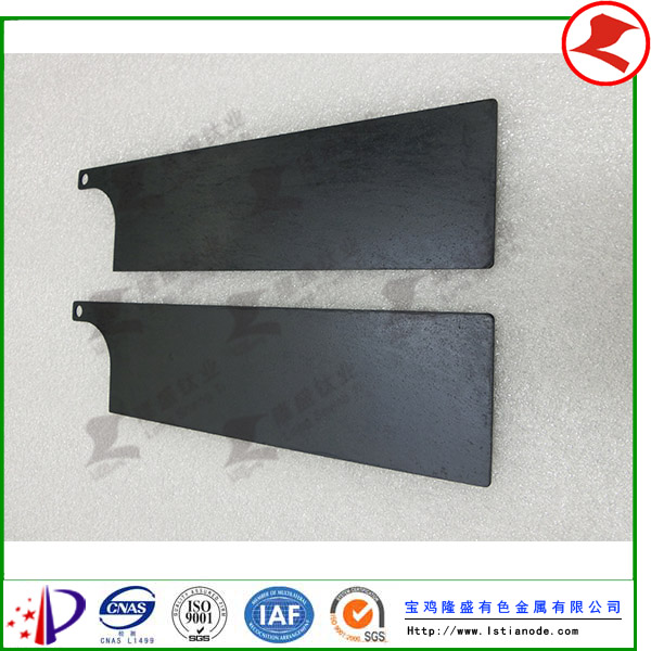 Titanium anode board shipped in Zhejiang customers