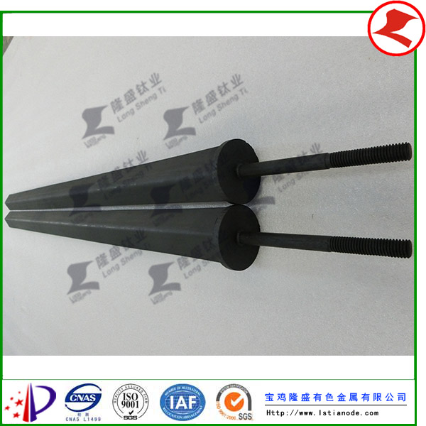 Angular iron titanium anode delivered to Beijing customers