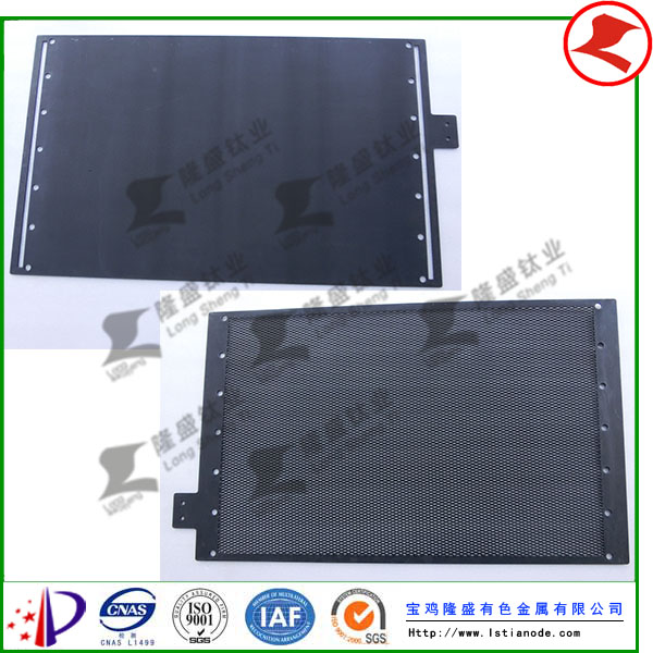 Titanium anode plate net for Xi'an chemical industry sewage