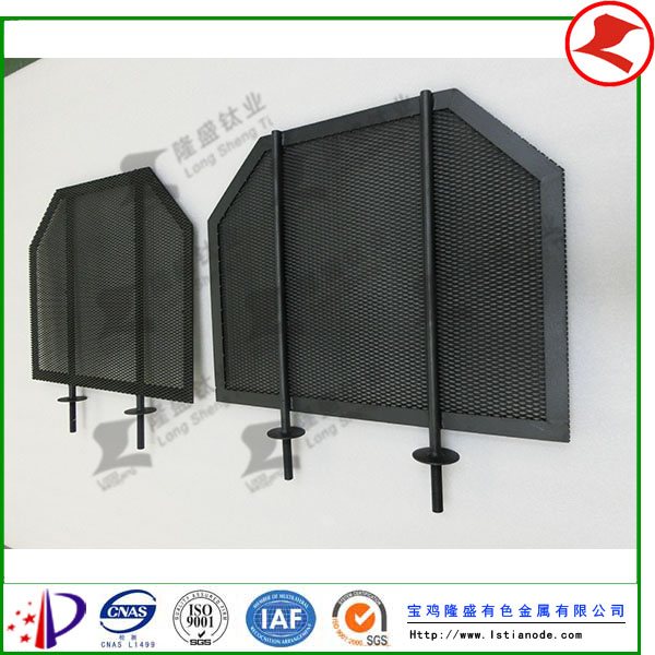 Titanium anode Mesh Plate for Hubei wastewater treatment has