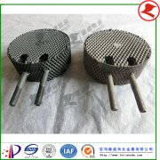 Titanium Cathode and anode Wire Mesh boxes are shipped to ou
